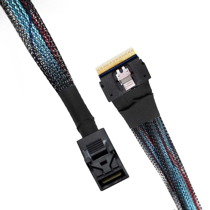 CEACENT SFF8654(SLIMSAS)转SFF8643*2