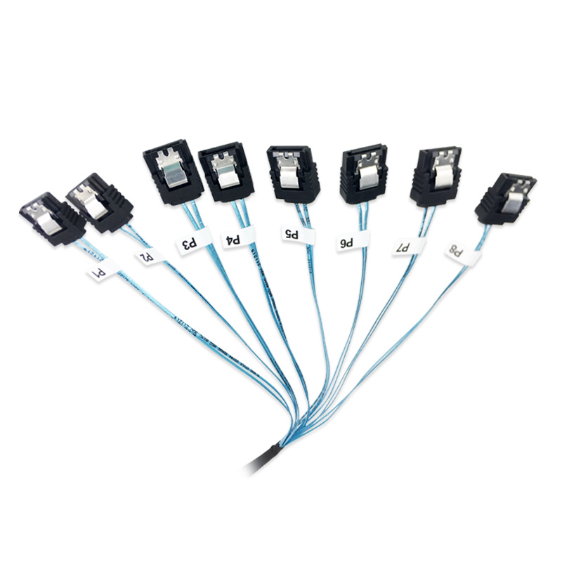 CEACENT SFF8654(SLIMSAS)转SATA*8 7P